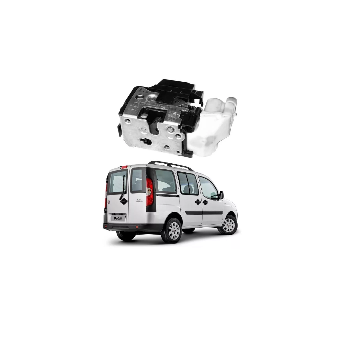 Fiat Doblo Fechadura Porta Dianteira Lado Direito Genuíno