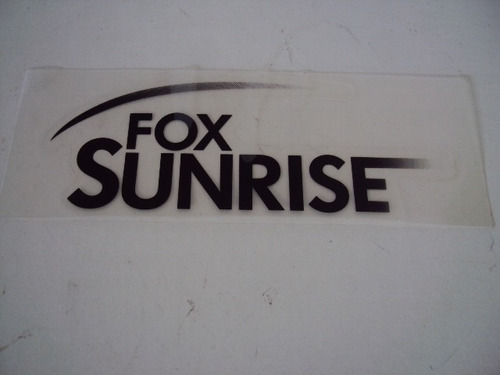 Fox Sunrise Emblema Tampa Traseira 5z0853050 Vw