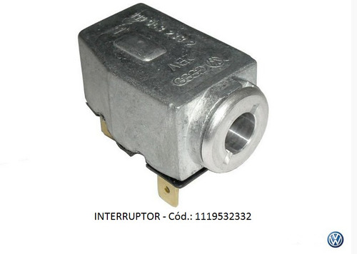 Interruptor Alerta Advertencia Painel Fusca Brasilia Variant