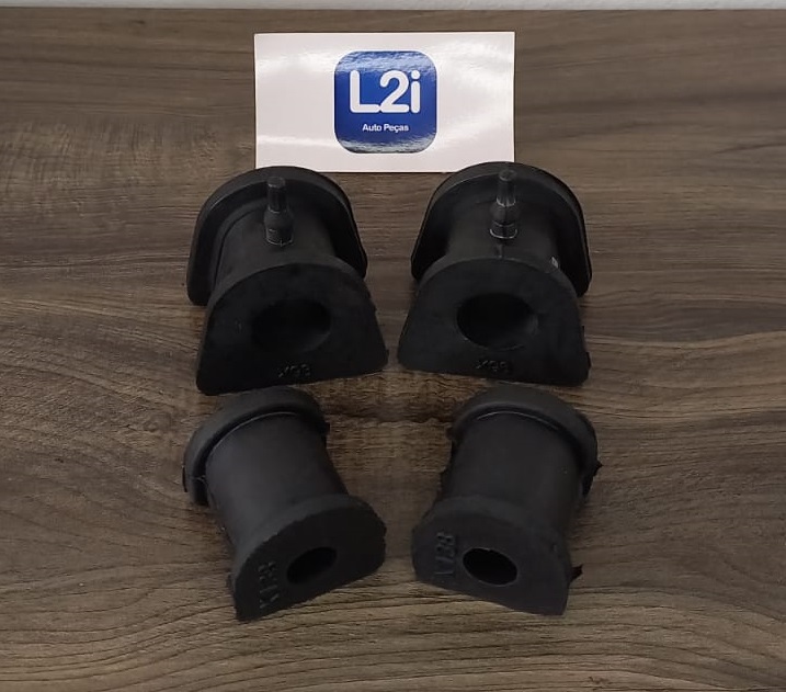 Kit Par Bucha Barra Estabilizadora Mitsubishi Pajero Tr4 Io