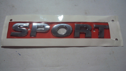 Voyage Logotipo Sport Cromo Tampa Tras Vw Novo Original